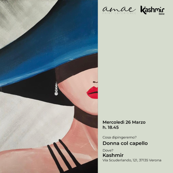 Donna col cappello | 26 marzo | Kashmir | VERONA